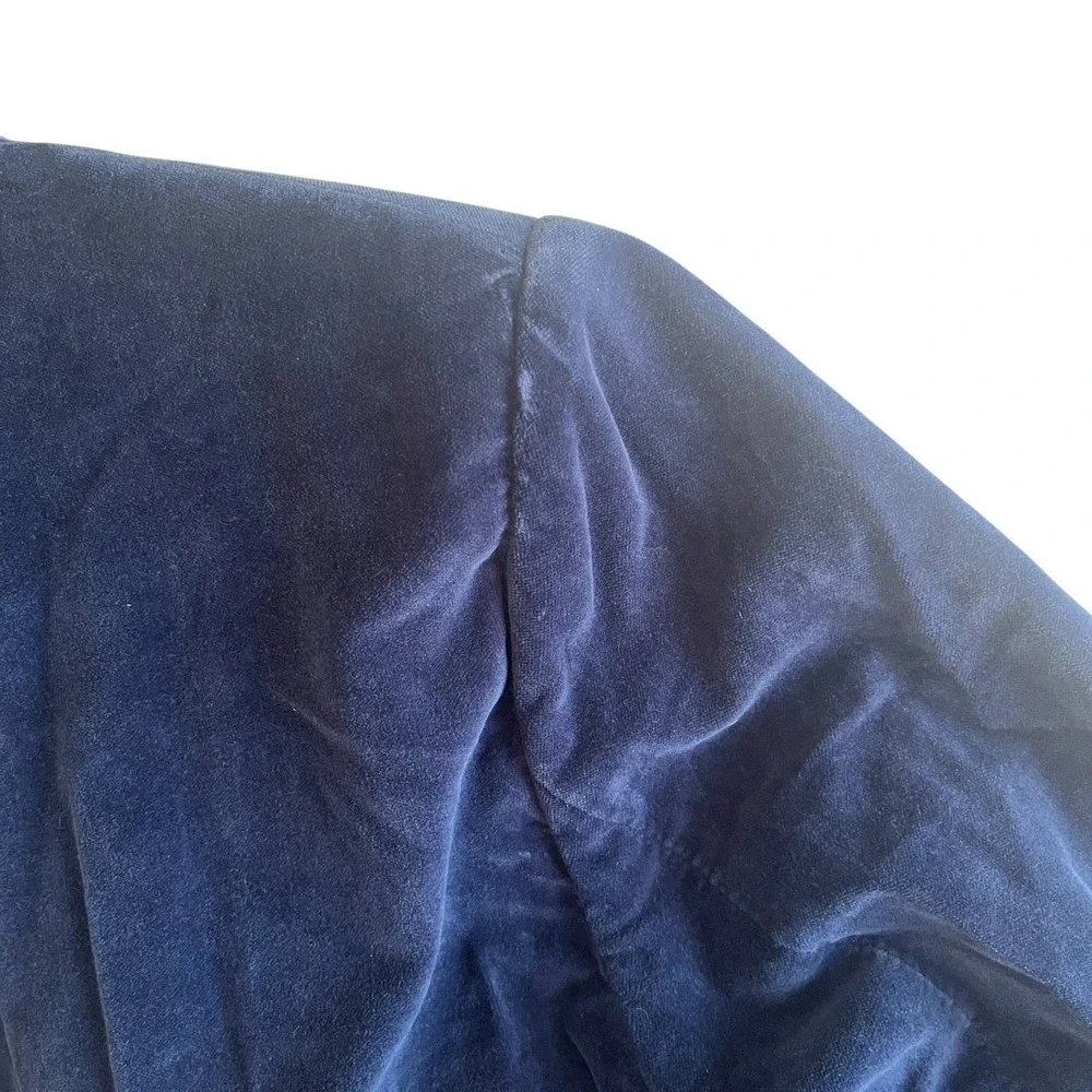 VTG NWOT Hollister Men's Size‎ XL Berkeley Jacket Blue 100% Cotton Velvet